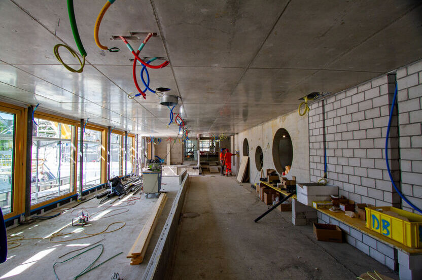 Suvretta House Wellness SPA, Hallenbad Um-Neubau