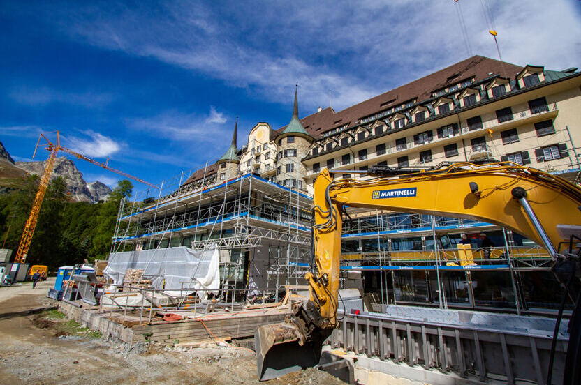 Suvretta House Wellness SPA, Hallenbad Um-Neubau