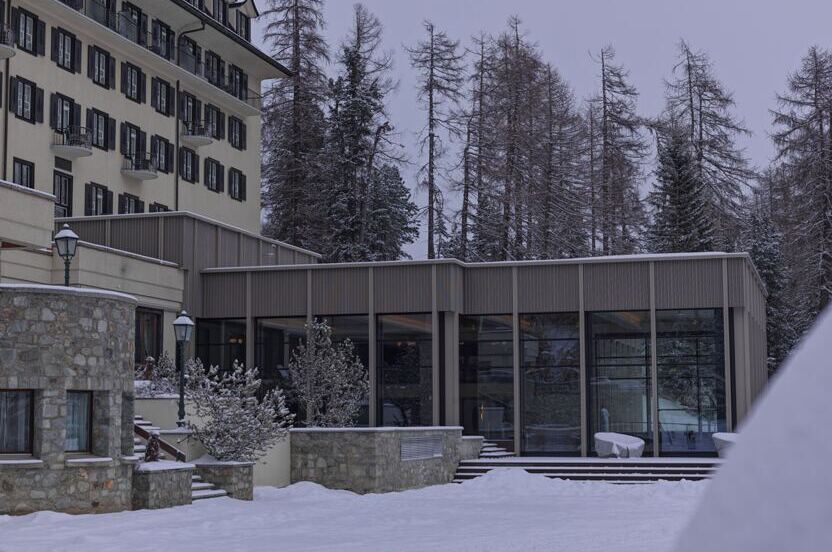 Suvretta House Wellness SPA, Hallenbad Um-Neubau